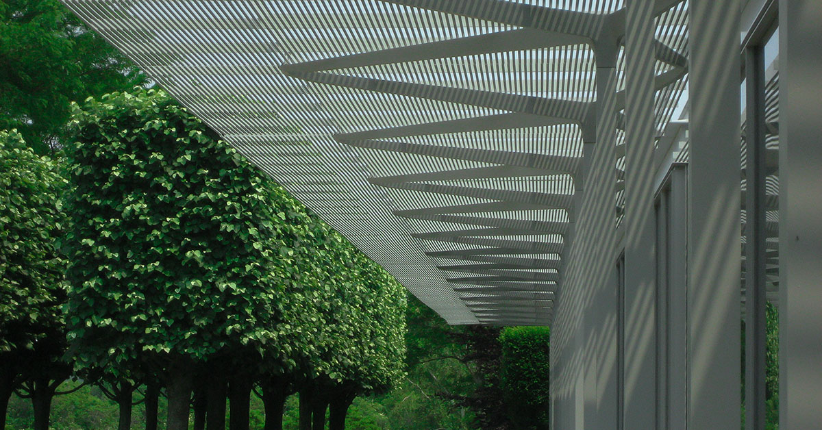 contemporary canopy on armstrong house