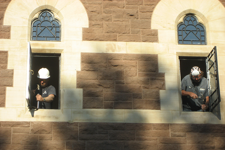 cast iron window restoration