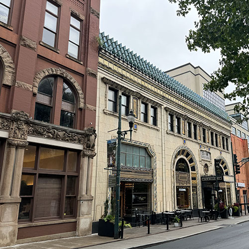 historic building downtown ashville