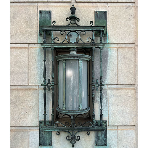 historic light fixture ashville