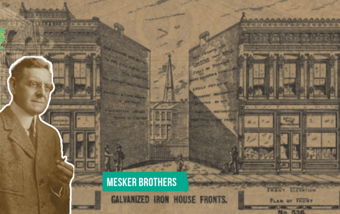 mesker brothers cast iron columns