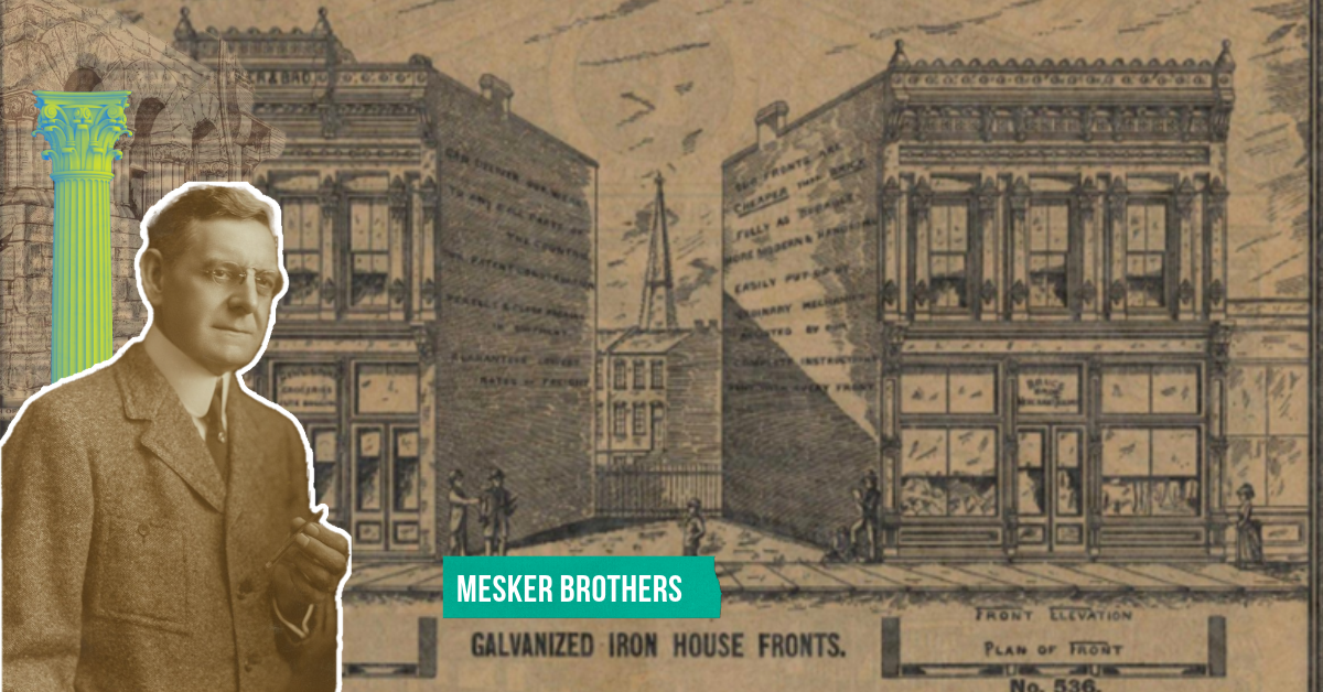 mesker brothers cast iron columns