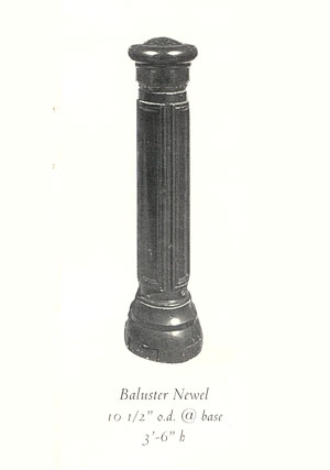 baluster newel