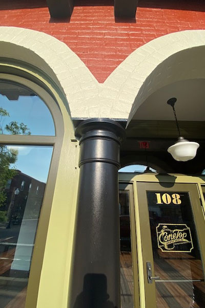 cast iron column hills building