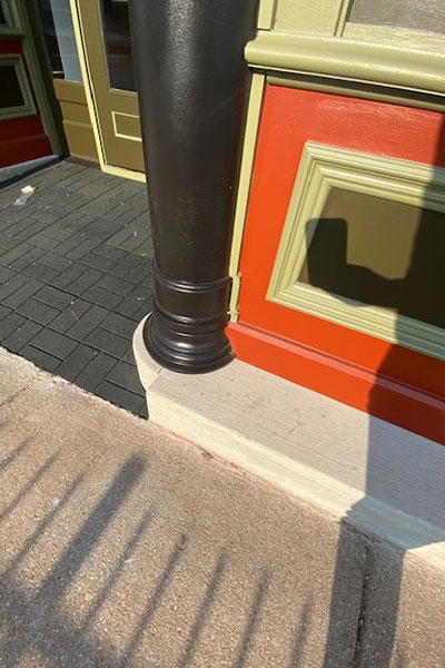 cast iron column hills building